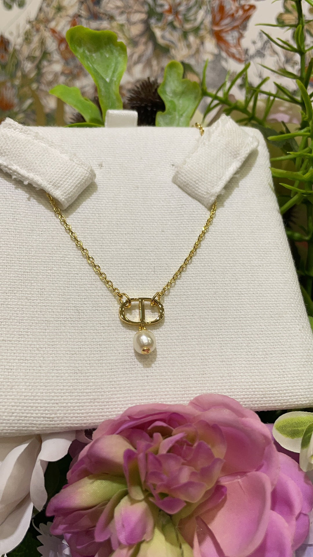 Dior CD Irregular Pearl-Look Jewelry - product image 1