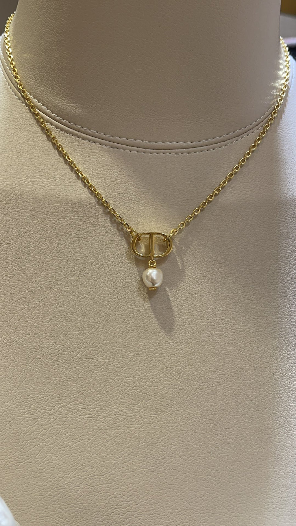 Dior CD Irregular Pearl-Look Jewelry - product image 3