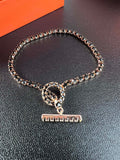 Hermès Silver-Tone Toggle Anchor-Chain Necklace - album image 1