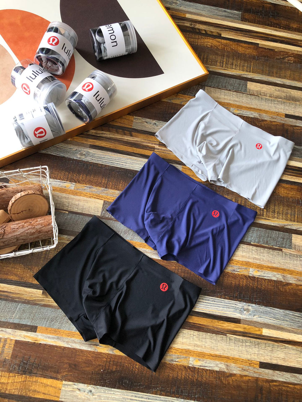 Lululemon minimal neutral assortment boxer briefs - view 8