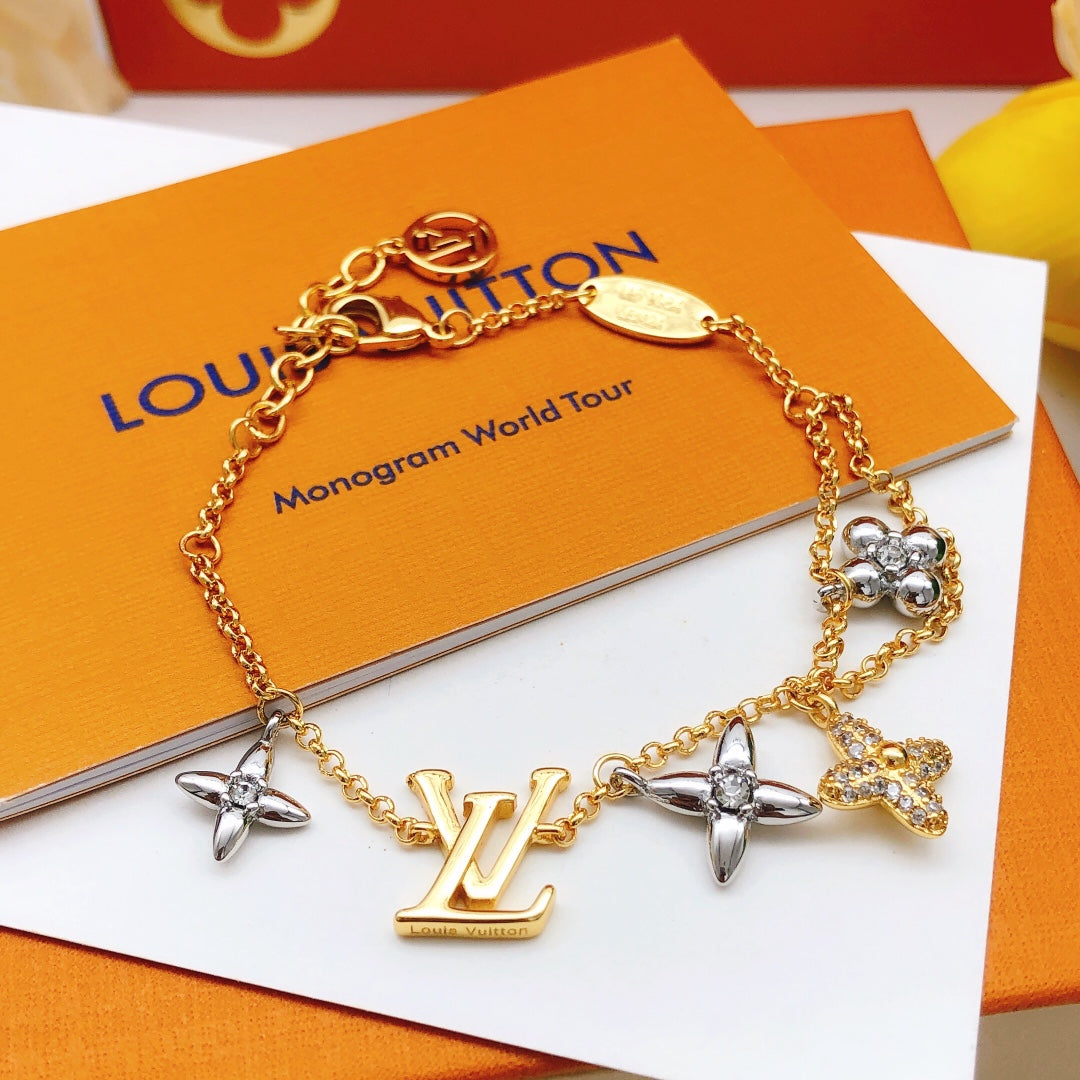 Louis Vuitton Two-Tone Monogram Bracelet - album image 2