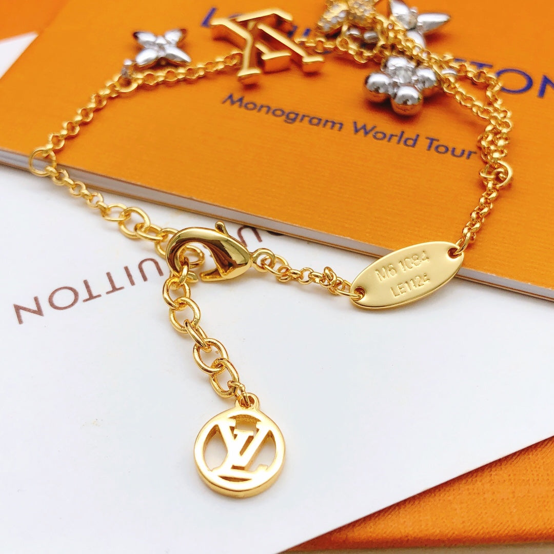 Louis Vuitton Two-Tone Monogram Bracelet - album image 3