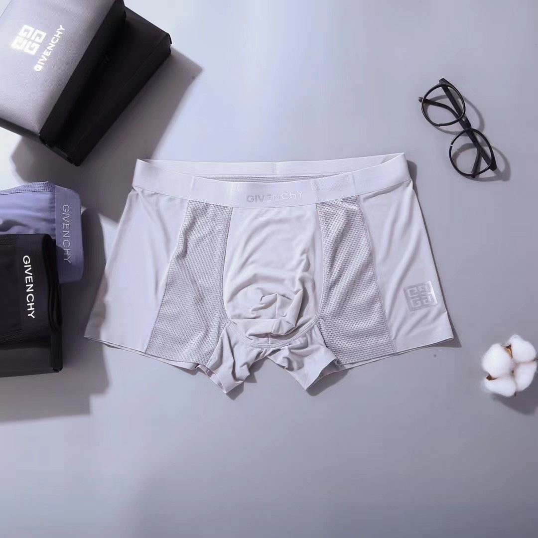 Givenchy lavender minimal letter waist boxer briefs - view 8