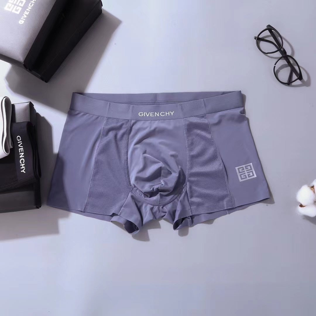 Givenchy lavender minimal letter waist boxer briefs - view 7