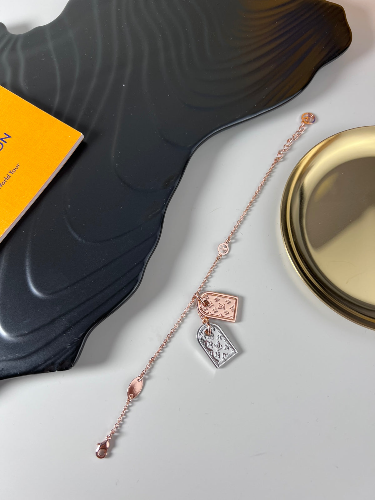 Louis Vuitton Circle Monogram LV Letter Bracelet - album image 2