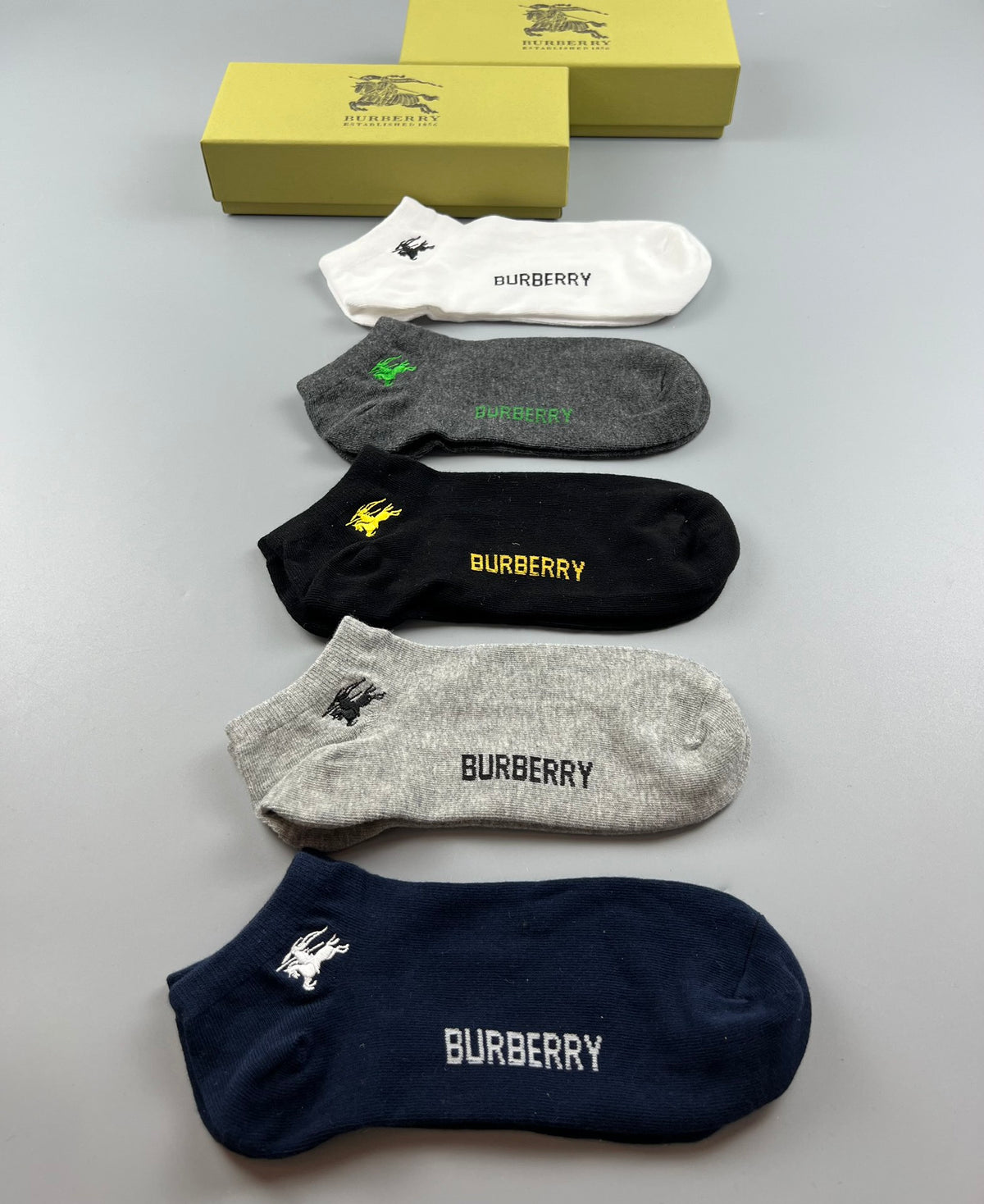 Burberry boxed color knight socks - view 9