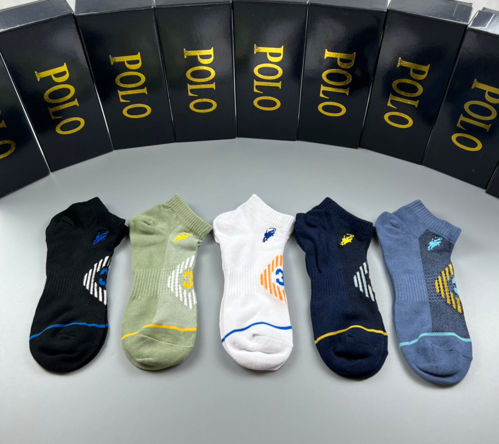 Polo Ralph Lauren pastel contrast pony socks, image 2