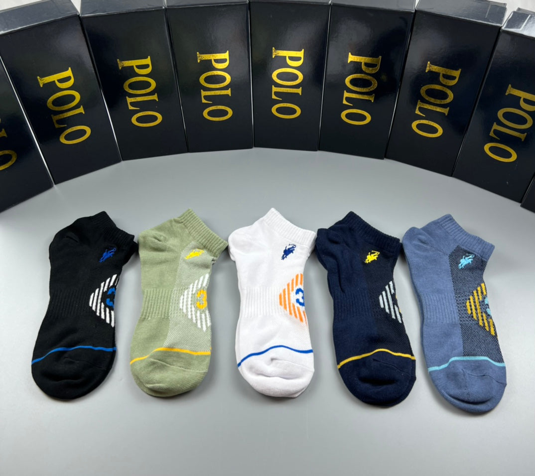 Polo Ralph Lauren pastel contrast pony socks, image 2