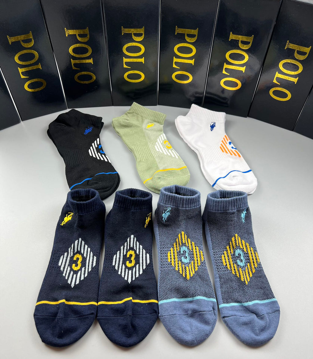 Polo Ralph Lauren pastel contrast pony socks, image 5