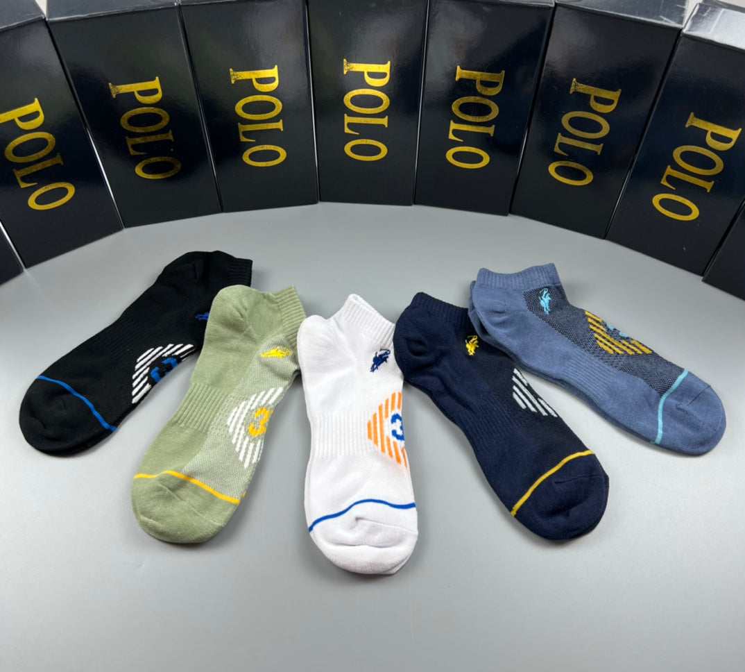 Polo Ralph Lauren pastel contrast pony socks, image 3