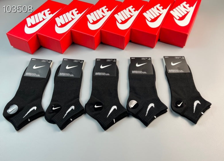 Nike heather gray swoosh ankle socks, image 7