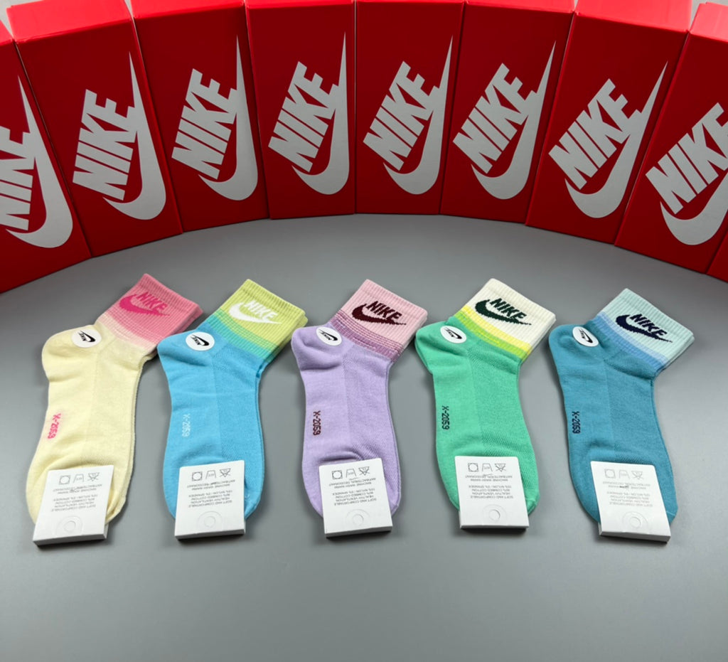 Nike pastel contrast cuff ankle socks, image 7