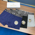 Versace allover lettered waist boxer briefs - view 1