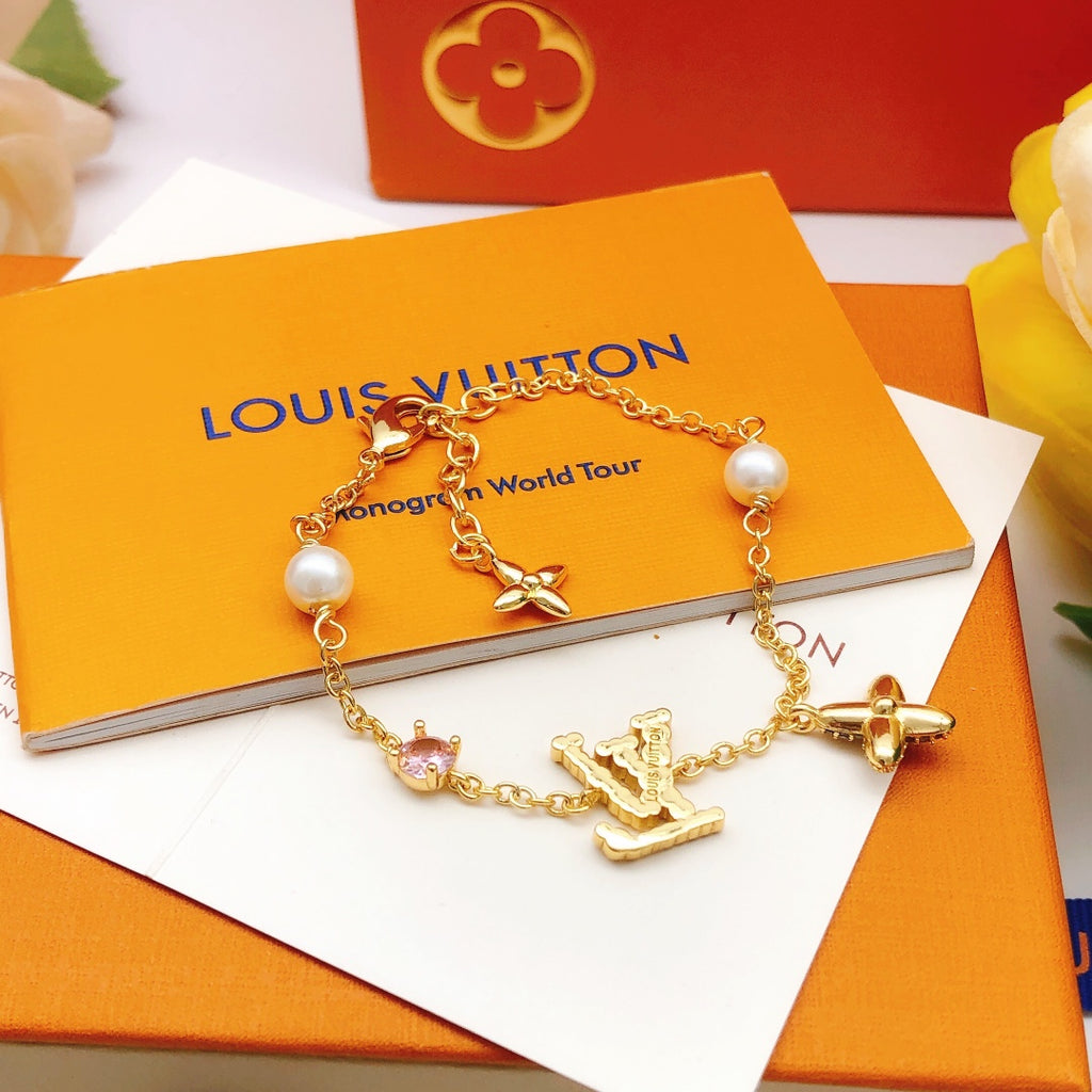 Louis Vuitton Multicolor Crystal Accent Bracelet - album image 2