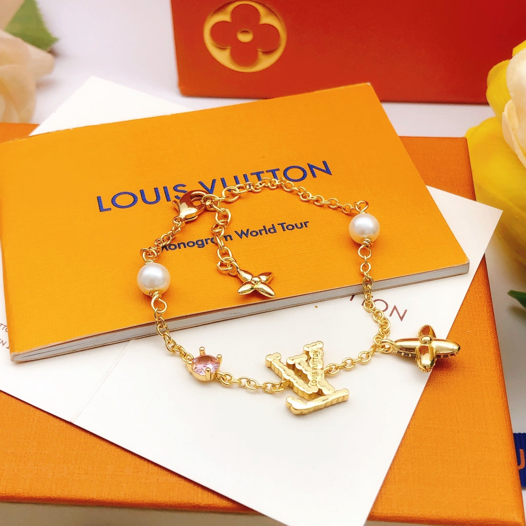 Louis Vuitton Multicolor Crystal Accent Bracelet - album image 2