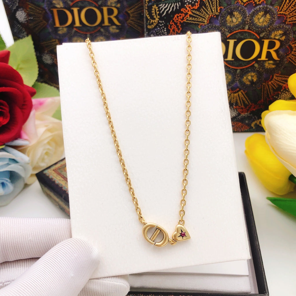 Dior CD Mini Heart Fine Necklace - product image 3