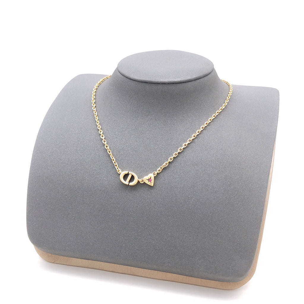 Dior CD Mini Heart Fine Necklace - product image 1