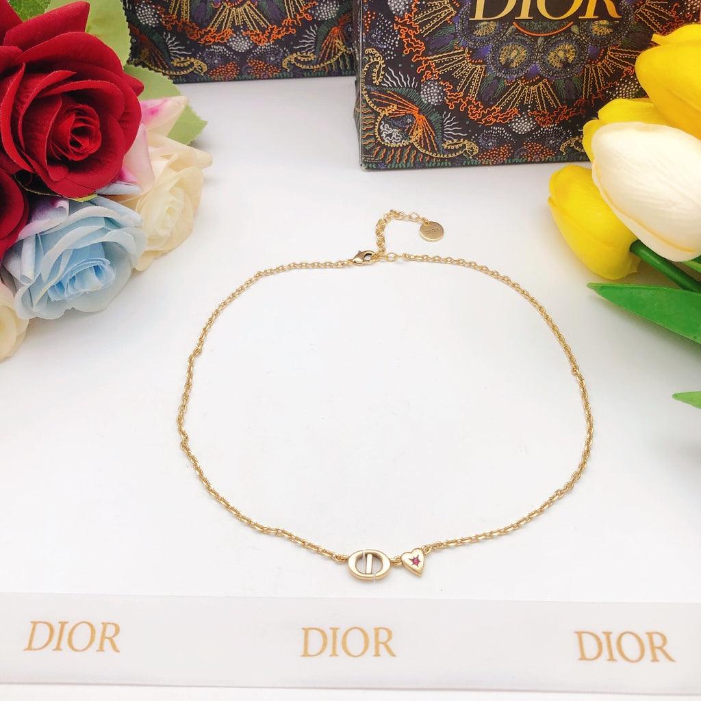 Dior CD Mini Heart Fine Necklace - product image 9