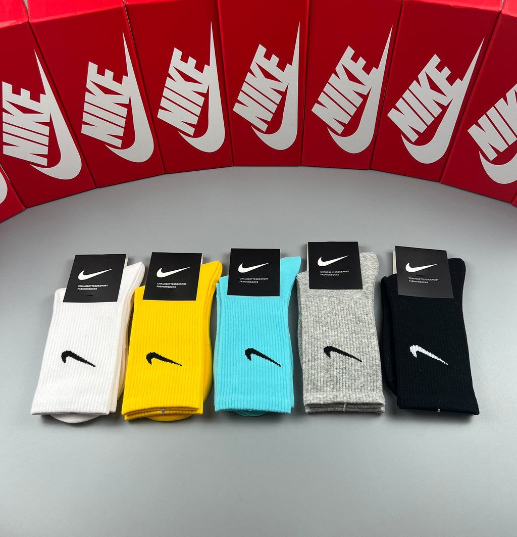 Nike bright neutral swoosh socks, image 1