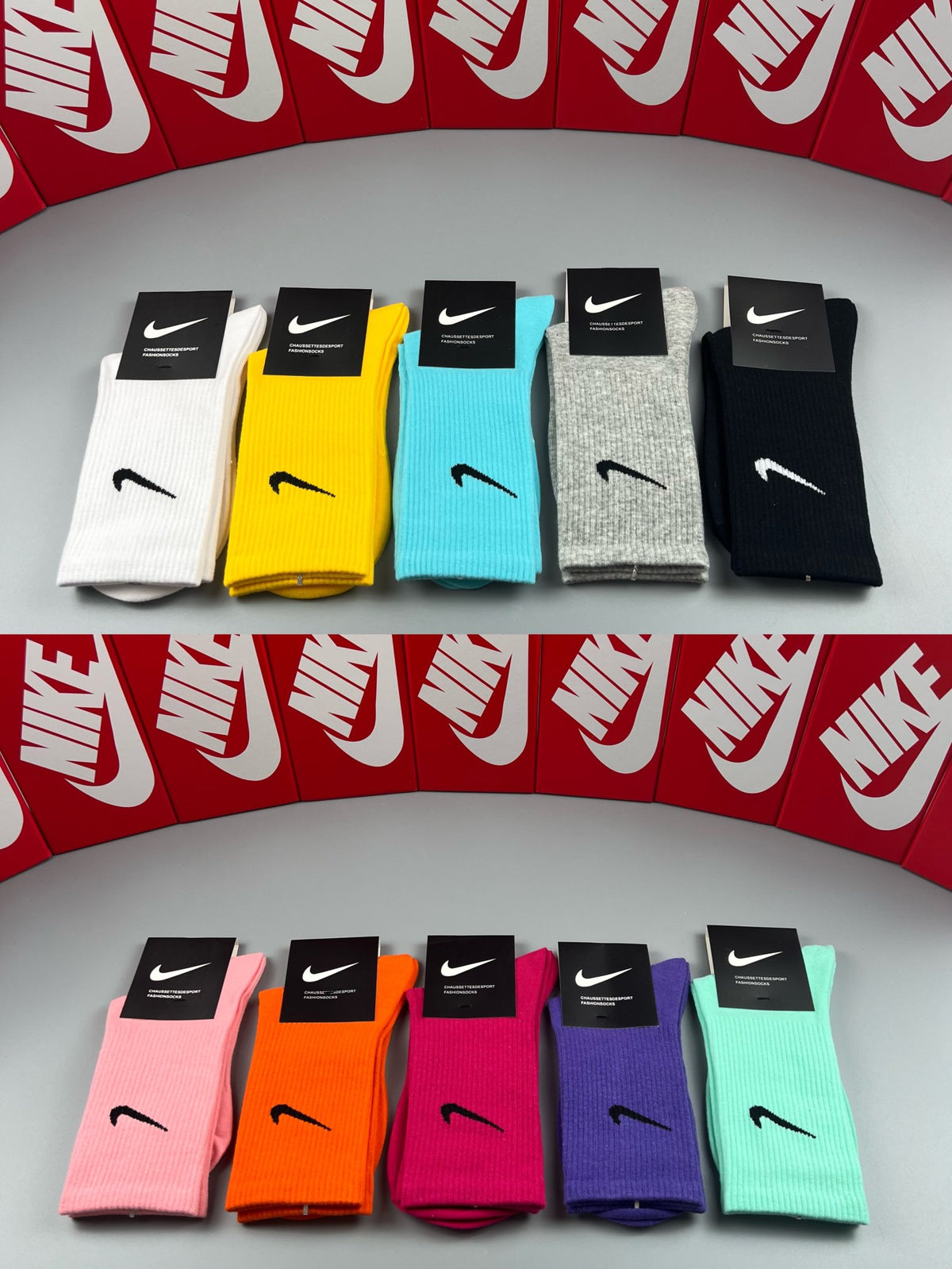 Nike bright neutral swoosh socks, image 9