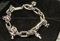 Chrome Hearts Paperclip Charm Silver-Tone Bracelet - album image 1