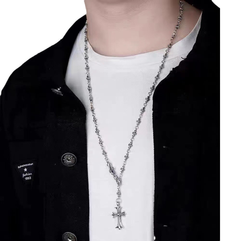 Chrome Hearts Adjustable Ornamental Cross Necklace - album image 5