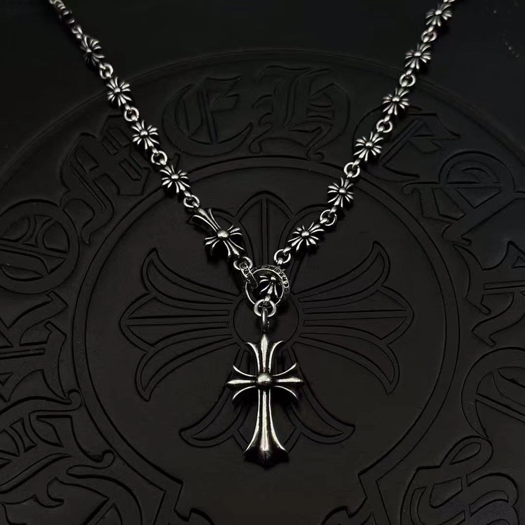 Chrome Hearts Adjustable Ornamental Cross Necklace - album image 1