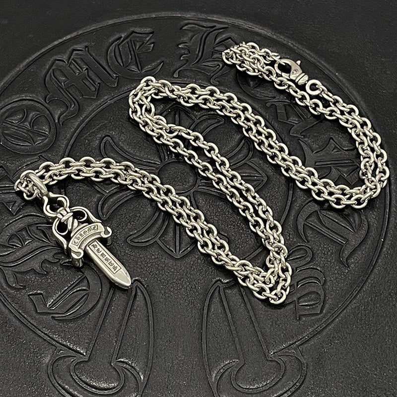 Chrome Hearts Medium Carved Dagger Necklace - album image 7