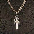 Chrome Hearts Medium Carved Dagger Necklace - album image 1