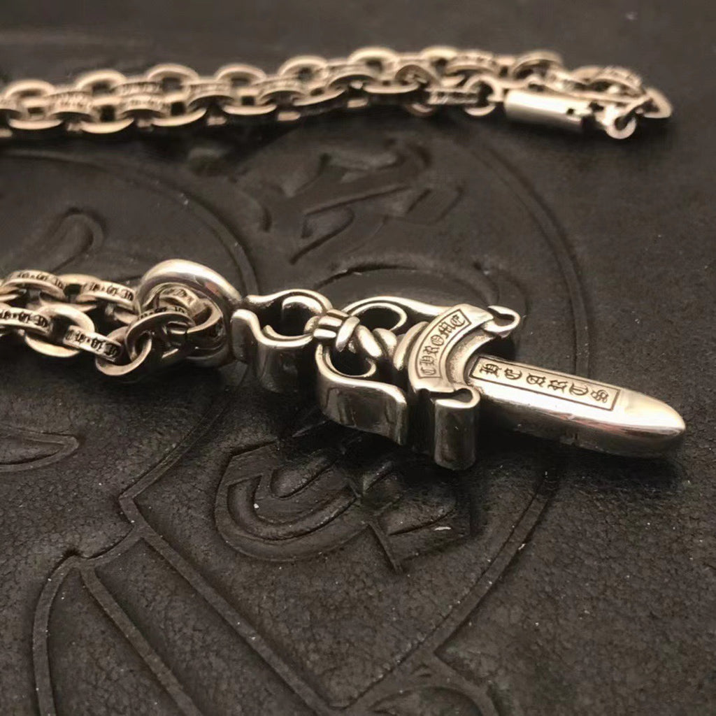 Chrome Hearts Medium Carved Dagger Necklace - album image 4
