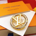 Louis Vuitton Multicolor Crystal Accent Brooch - album image 1