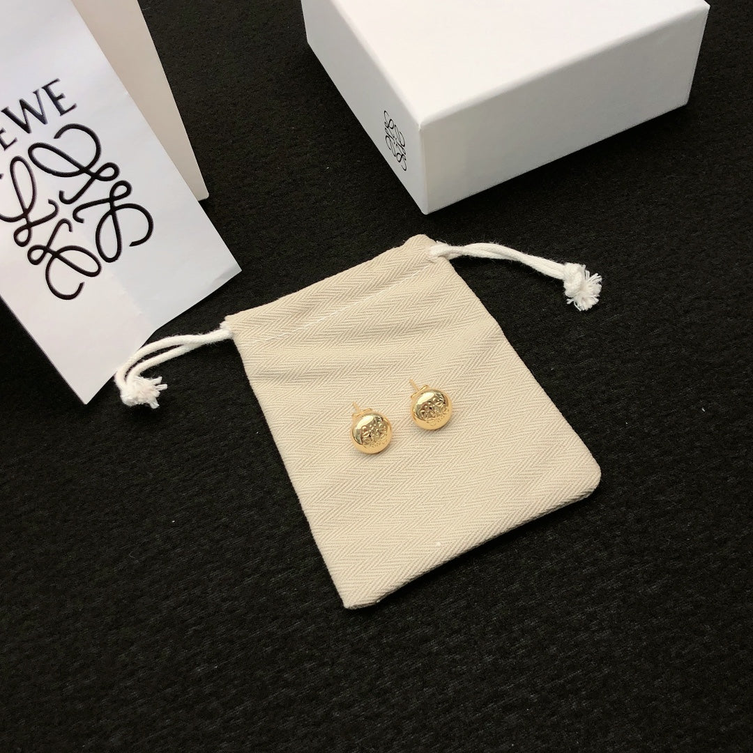 Loewe Petite Round Gold-Tone Stud Earrings - product image 7