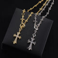 Chrome Hearts Large Cross Ornamental Necklace - album image 1