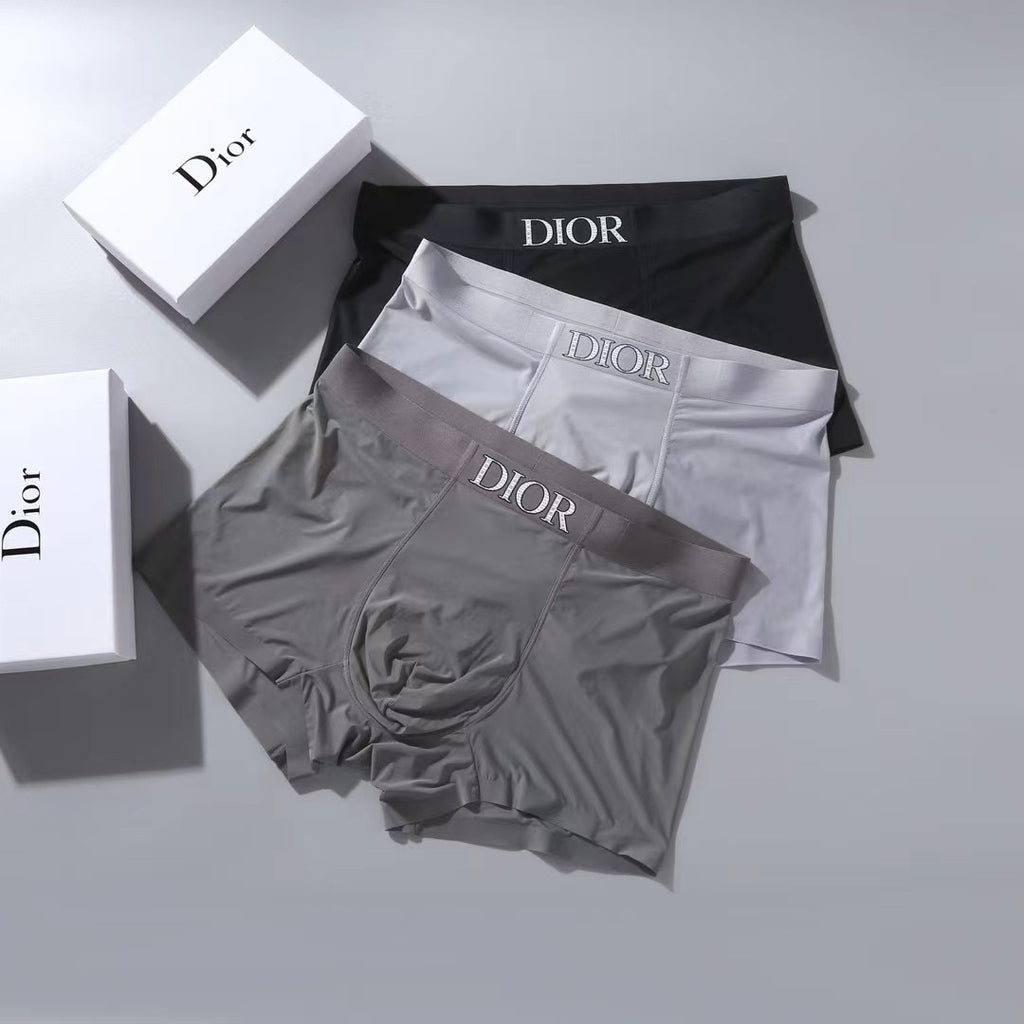 Dior tonal lettered waist boxer briefs - view 3