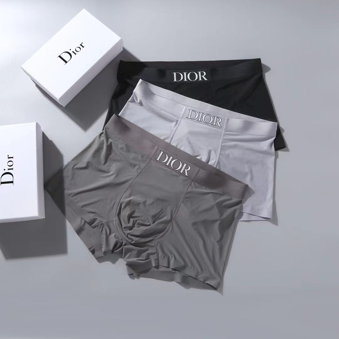Dior tonal lettered waist boxer briefs - view 3