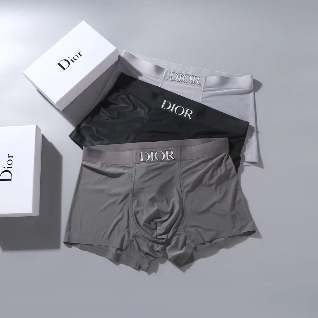Dior tonal lettered waist boxer briefs - view 4