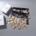Versace ornate gold print boxer briefs - view 1
