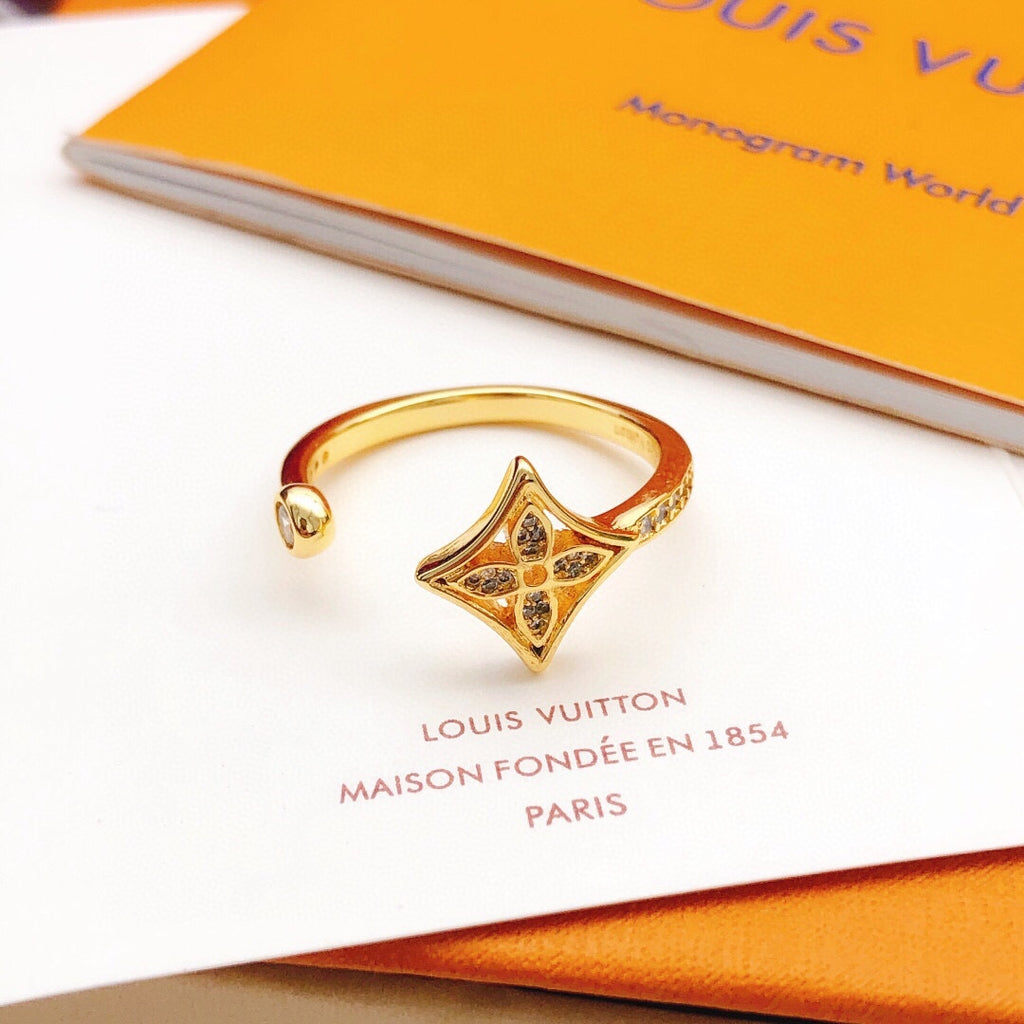 Louis Vuitton Monogram Diamond-Shape Ring - album image 1