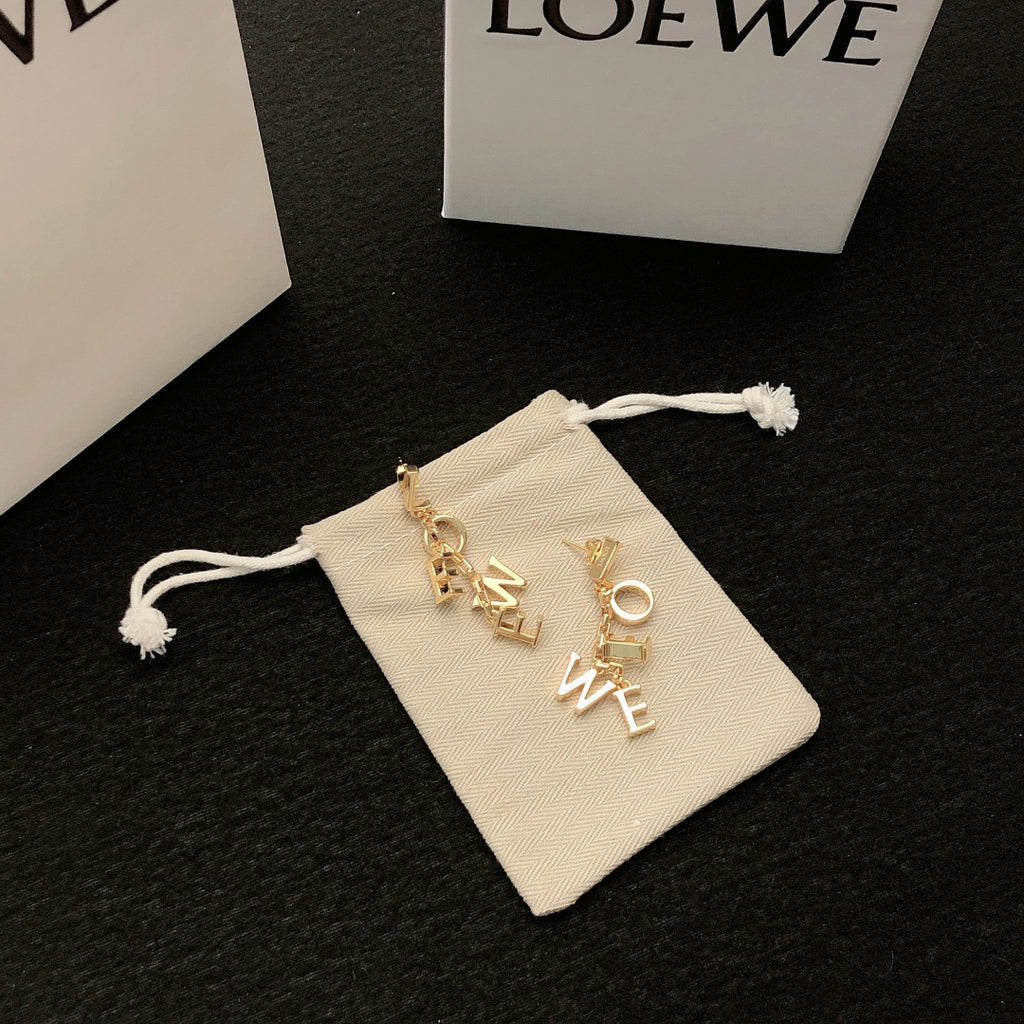 Loewe Vertical Letter Charm Earrings - product image 8
