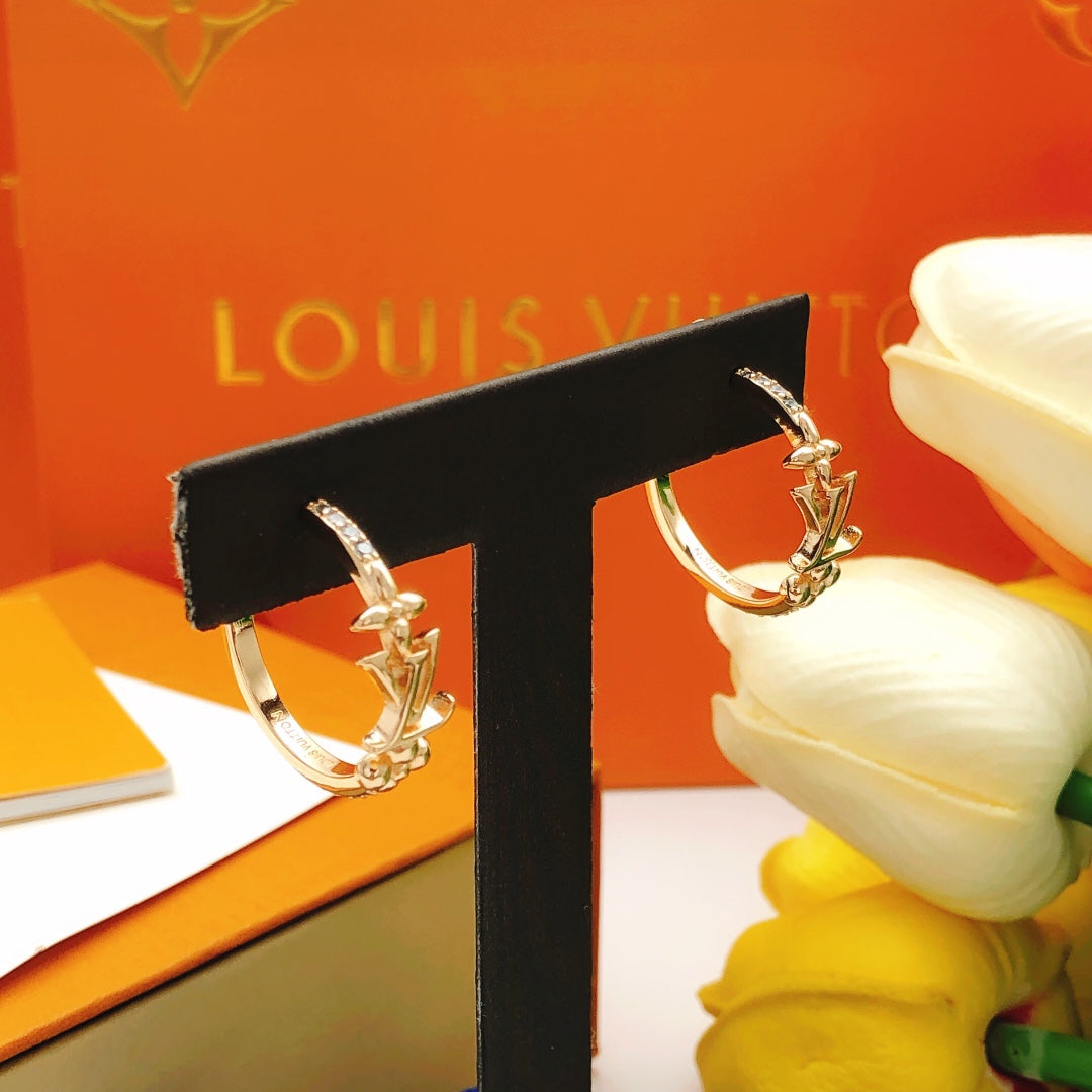 Louis Vuitton Rose Gold-Tone Gold-Tone Earrings - album image 7