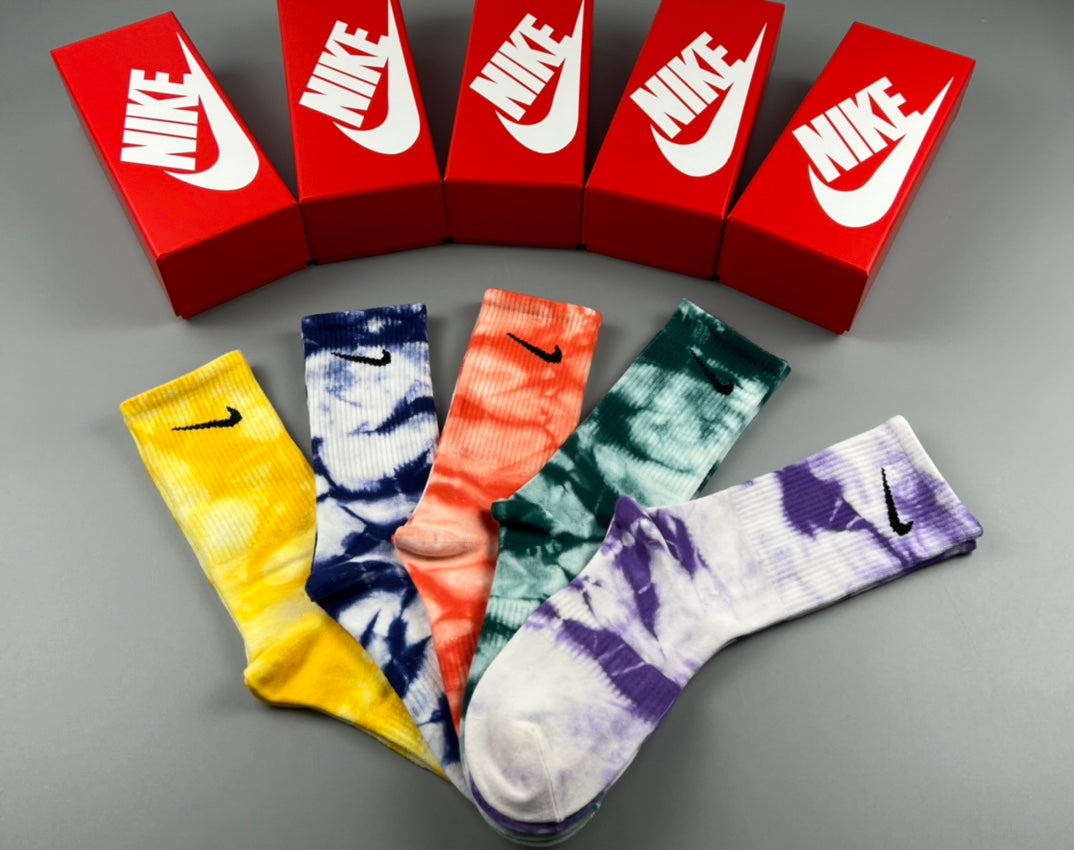 Nike warm tie dye swoosh socks, image 7