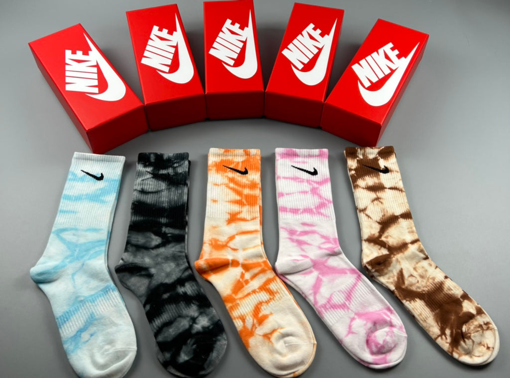 Nike warm tie dye swoosh socks, image 2