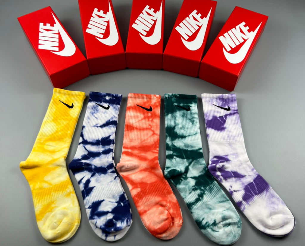 Nike warm tie dye swoosh socks, image 6
