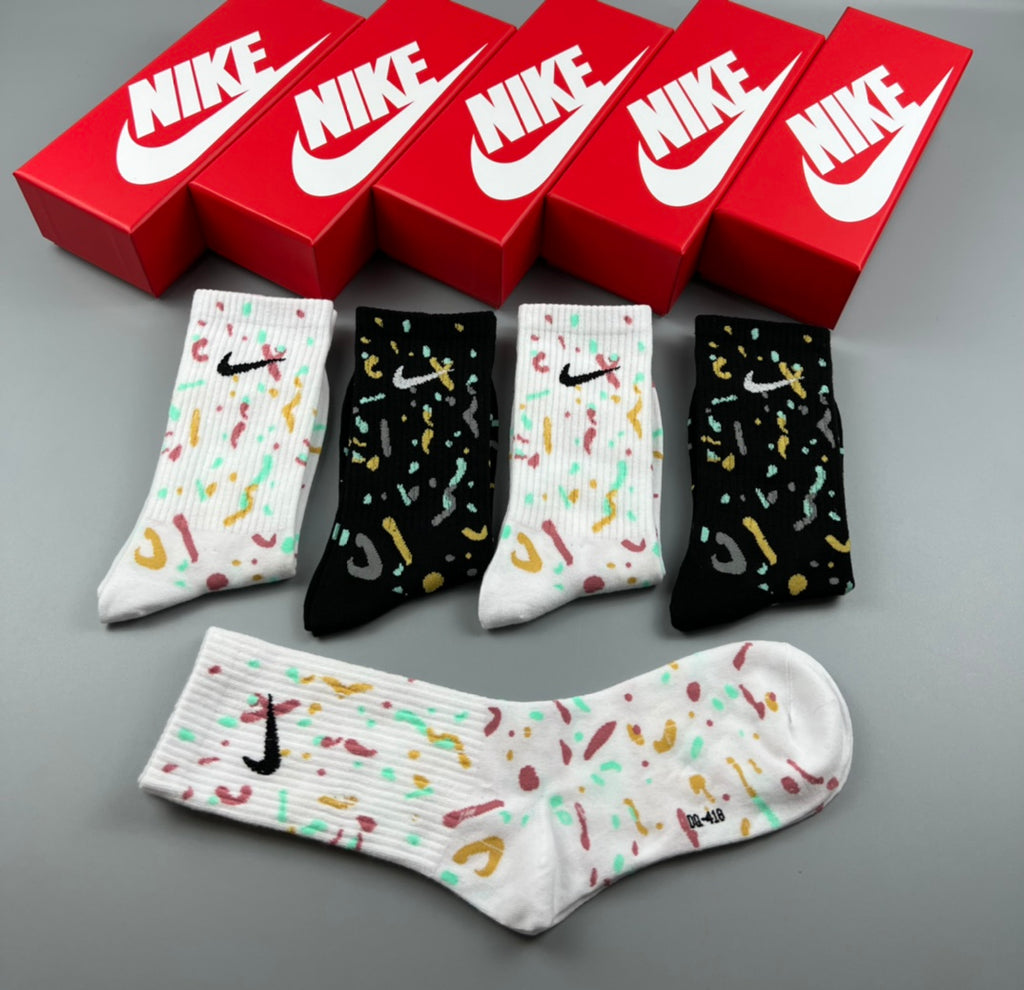 Nike multicolor speckle socks, image 6