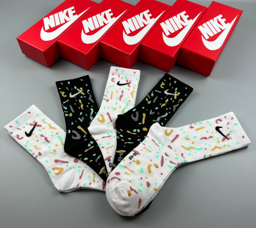 Nike multicolor speckle socks, image 7