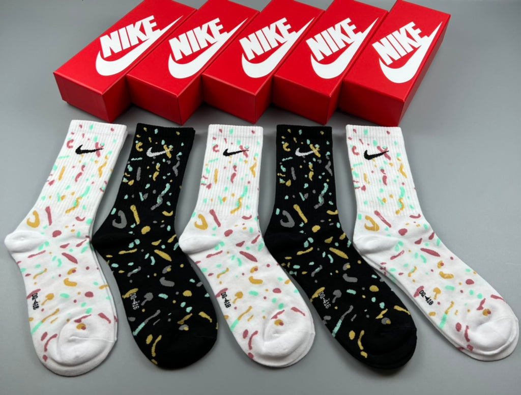 Nike multicolor speckle socks, image 3