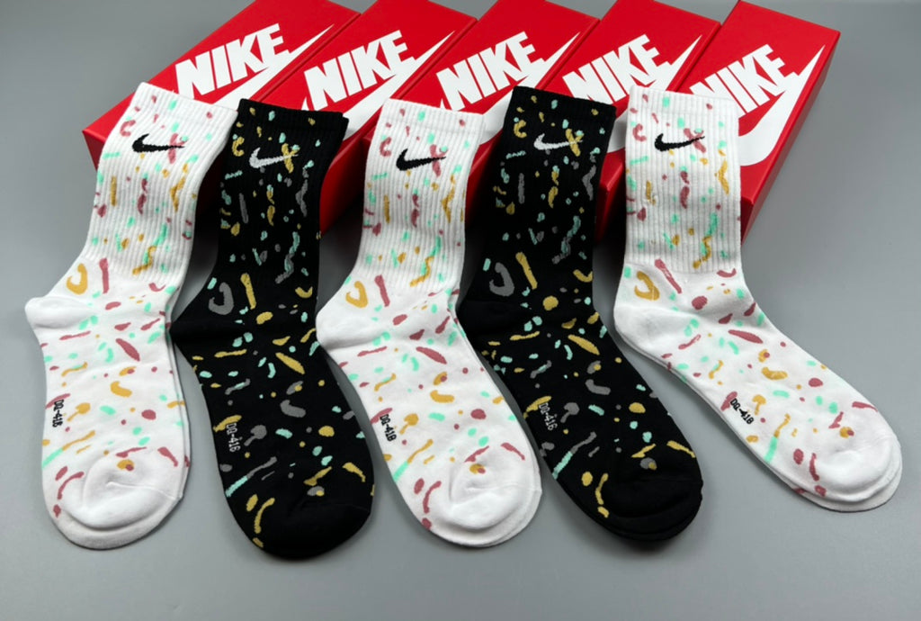 Nike multicolor speckle socks, image 5