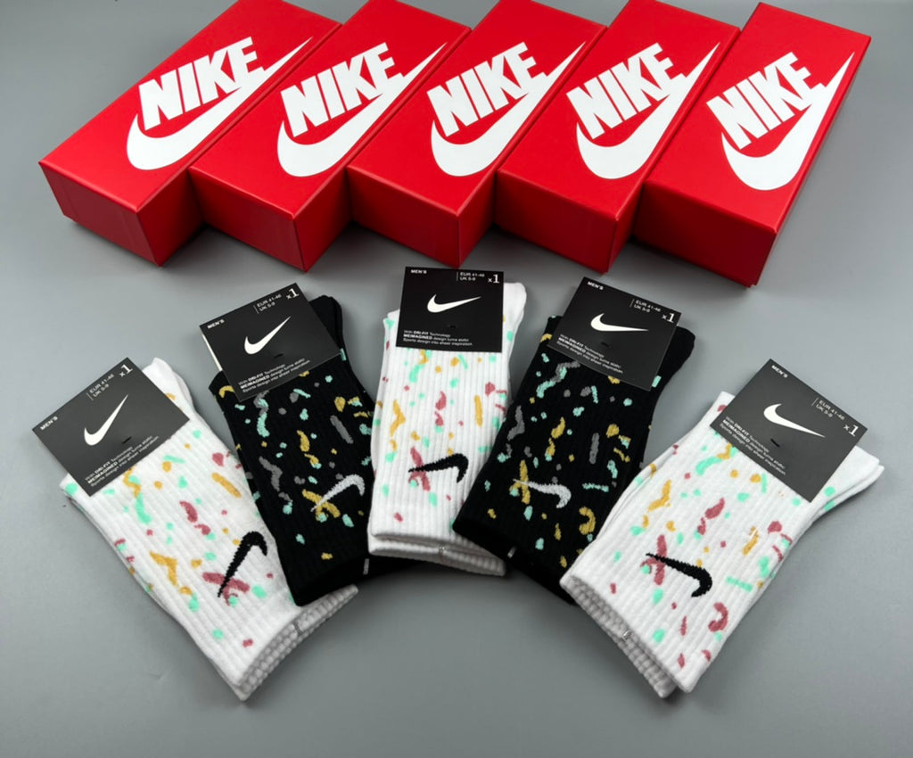 Nike multicolor speckle socks, image 2