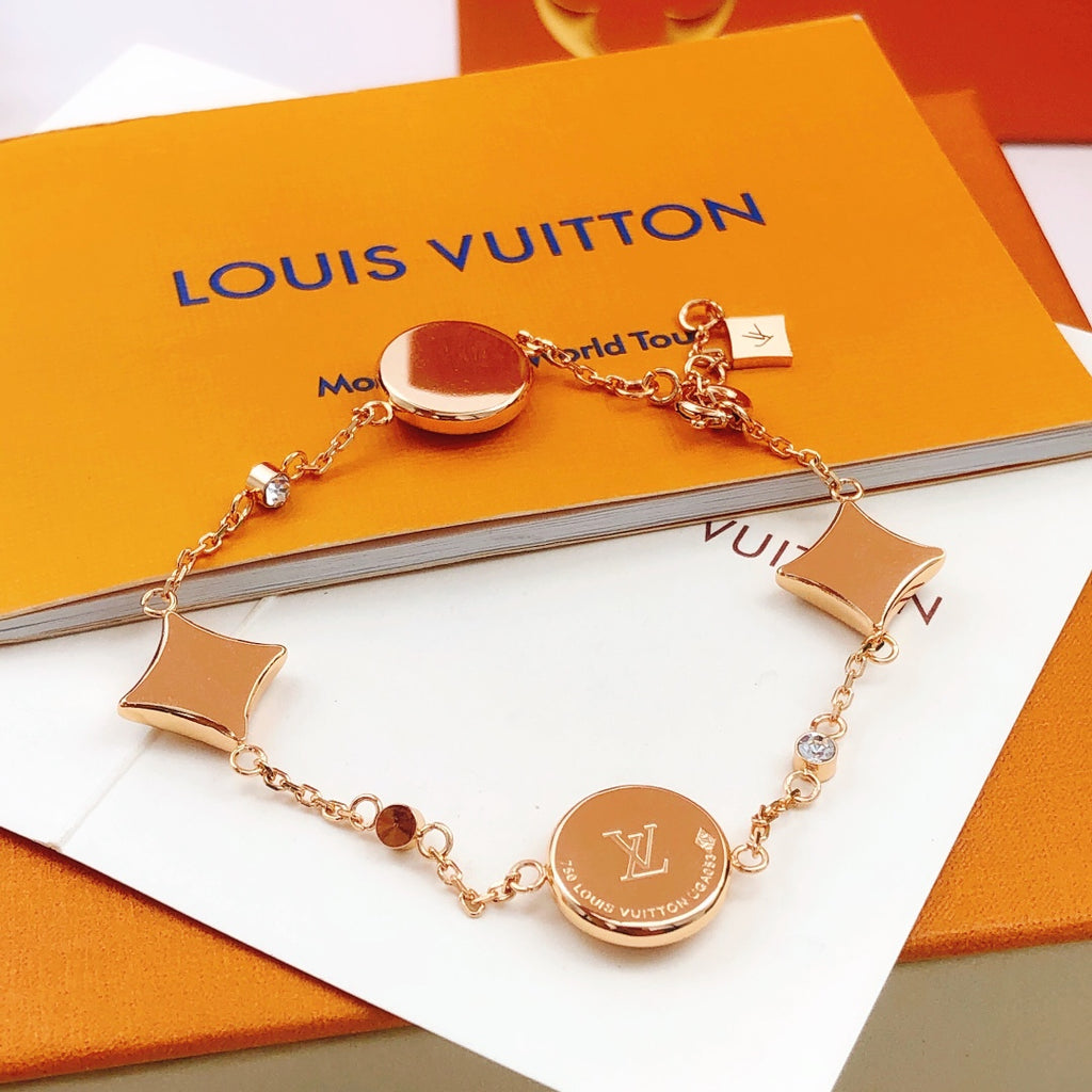 Louis Vuitton Rose Gold-Tone Gold-Tone White Mother-of-Pearl Bracelet - album image 3
