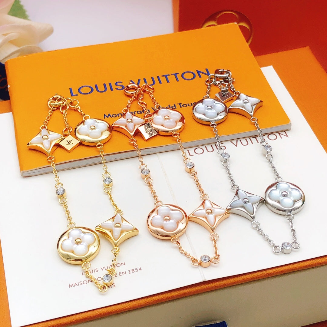 Louis Vuitton Rose Gold-Tone Gold-Tone White Mother-of-Pearl Bracelet - album image 6